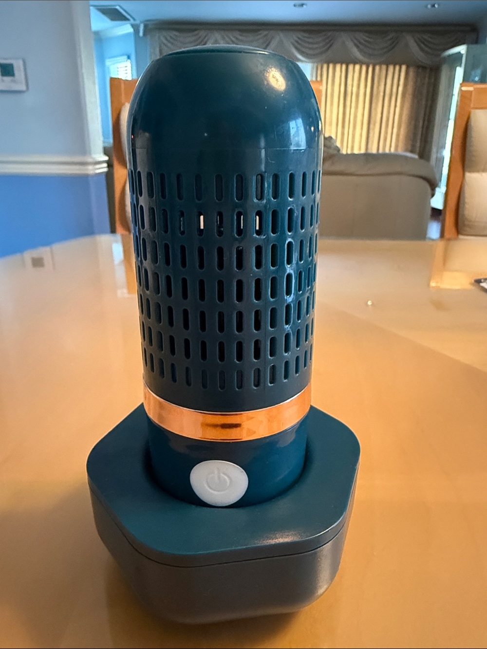 Portable fruit and vegetable cleaner
